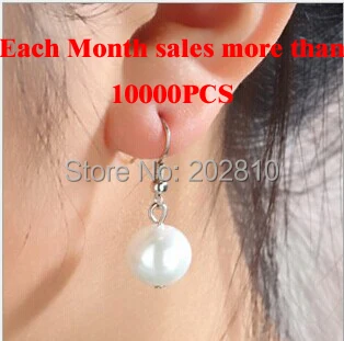 Hot Fashion trendy simple concise pearl earrings  & pendant  silver plated  good quality lowest price jewelry Factory wholesale