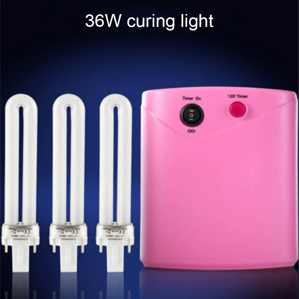 โคมไฟเล็บ36W UV Gel Polish Curing เครื่องอบแห้งสะดวกสำหรับผู้หญิง Lady WWO66