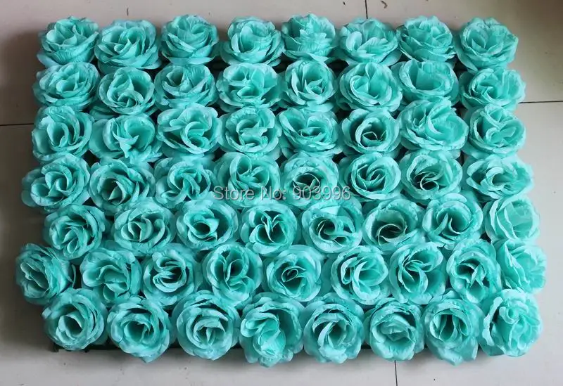 

SPR EMS Free Shipping 60*40cm Artificial silk rose flower wall wedding background lawn/pillar flower home market decoration