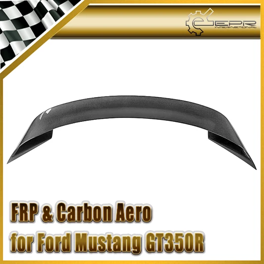 Car Styling For Ford 2015 Mustang GT350R Carbon Fiber Rear Spoiler