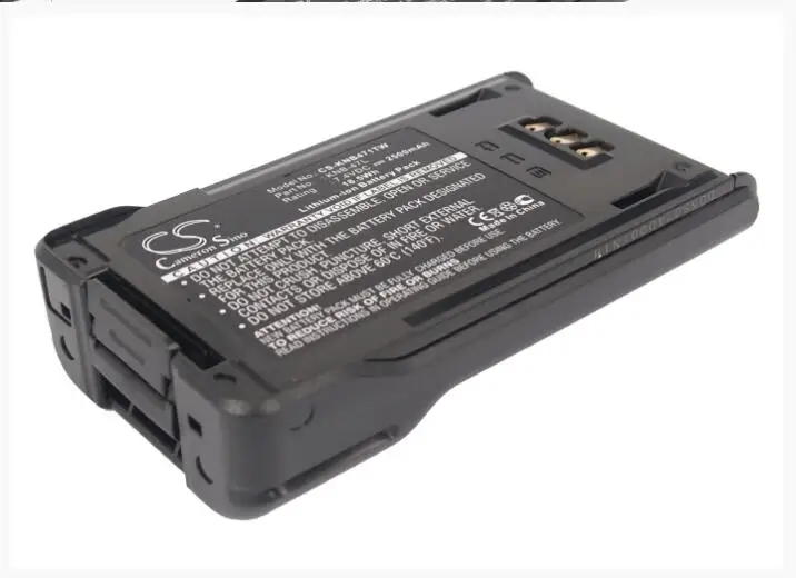 Cameron Sino 2500mAh battery for KENWOOD NX-200 300 TK-2180 3180 3320 5220 5320 KNB-47L 48L Two-Way Radio Battery