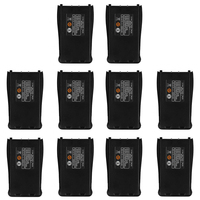 10Pcs Baofeng BF-888S 3.7V 1500mah Li-ion Spare Battery for Baofeng Bf-888S Retevis H-777 H777 Two Way Radio Walkie Talkie