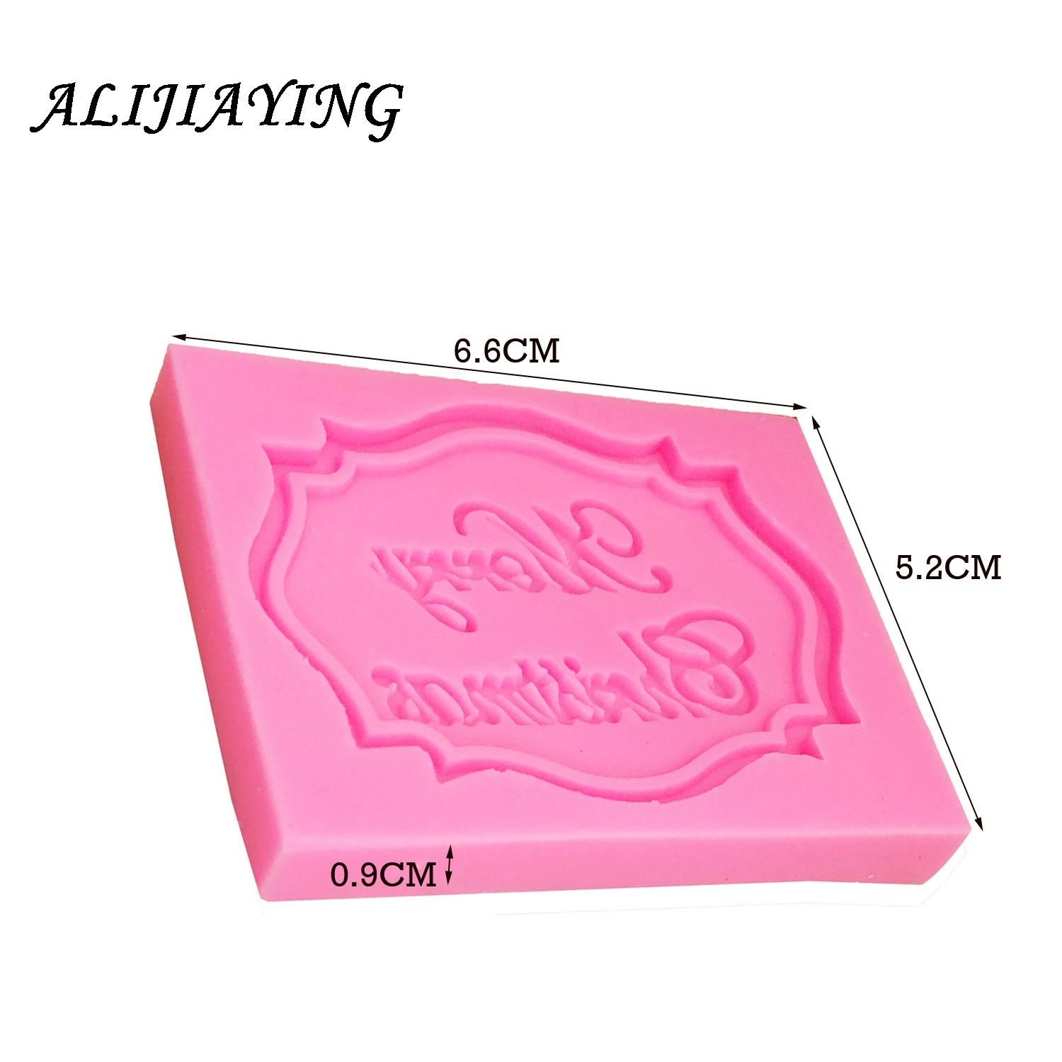 1Pcs Merry Christmas Letter form DIY Silicone Mold Chocolate Fondant Cake Decoration Tools Cake Baking Tools for kitchen D0281