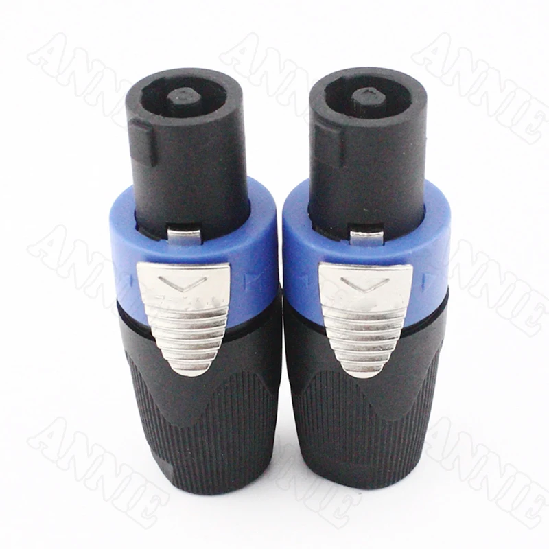 10pcs/lot High quality NL4FC audio four-core professional plug speaker plug ohmic connector