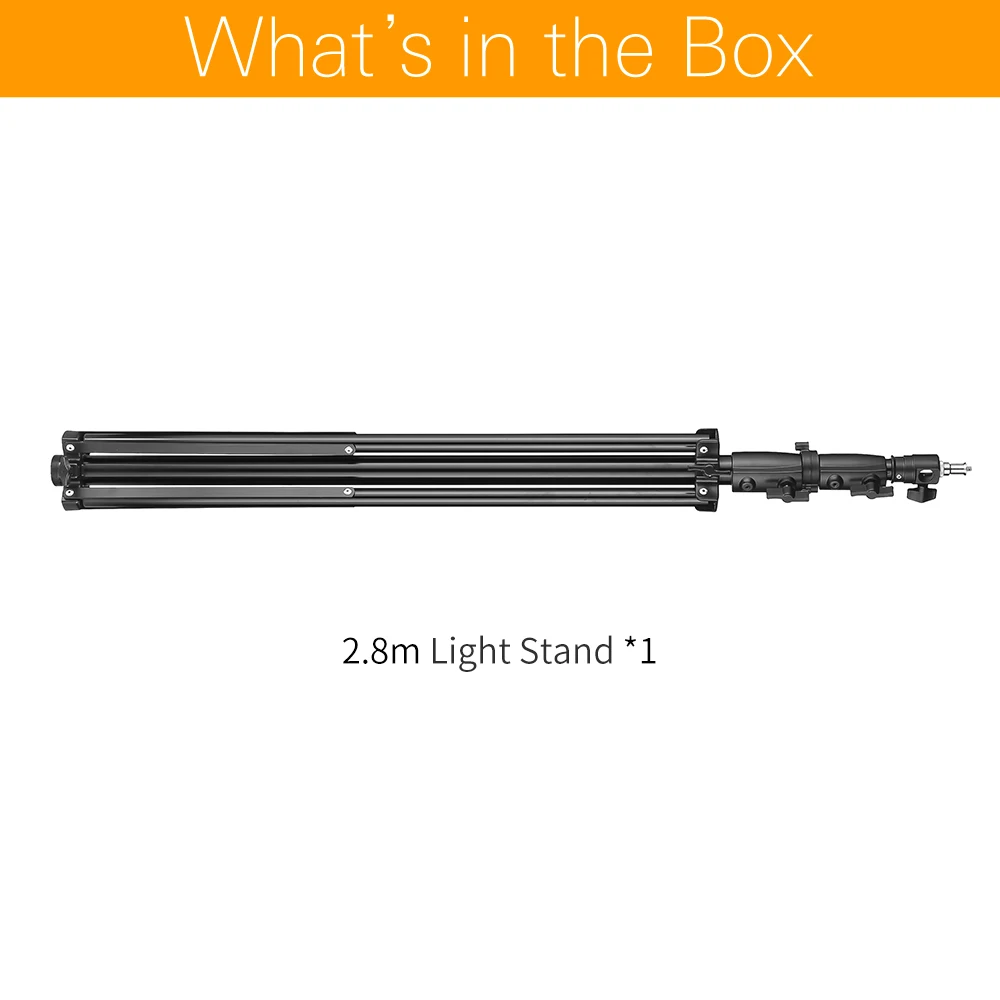 AMBITFUL 2.8M 280cm Air Cushioned Light Stand  1/4