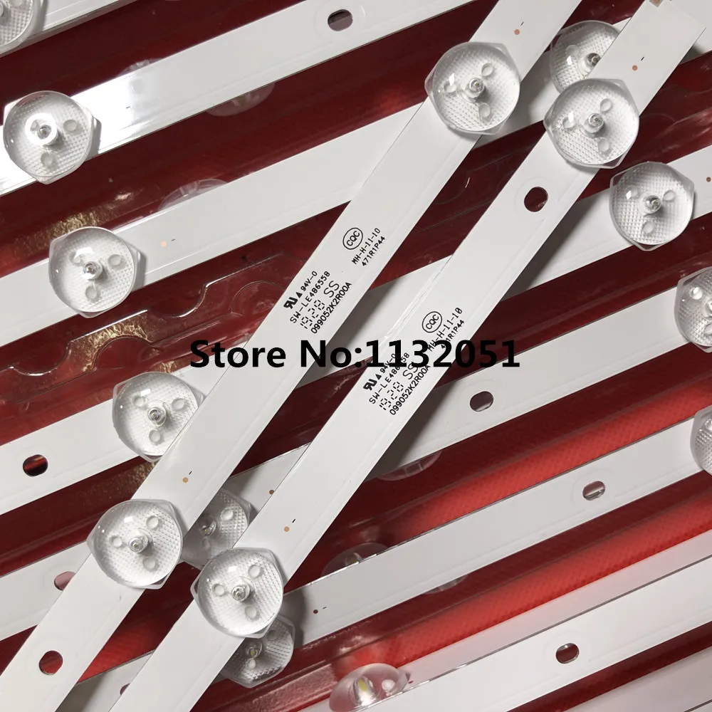 12 Buah Strip Lampu Latar LED untuk 55PUF6051/T3 55PUF6051/T3 55PUF6056/T3 LE55D8800 4708-K550WD-A3213K31 4708-k550wd-a3213k21 K550WD7