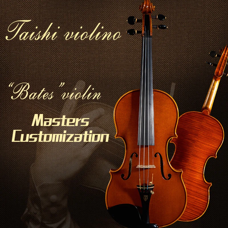 Taishi Limited Bates 4/4 Violin 60-y Abeto velho  bordo antonio Stradivari Violino Todos Os Europeus Madeira