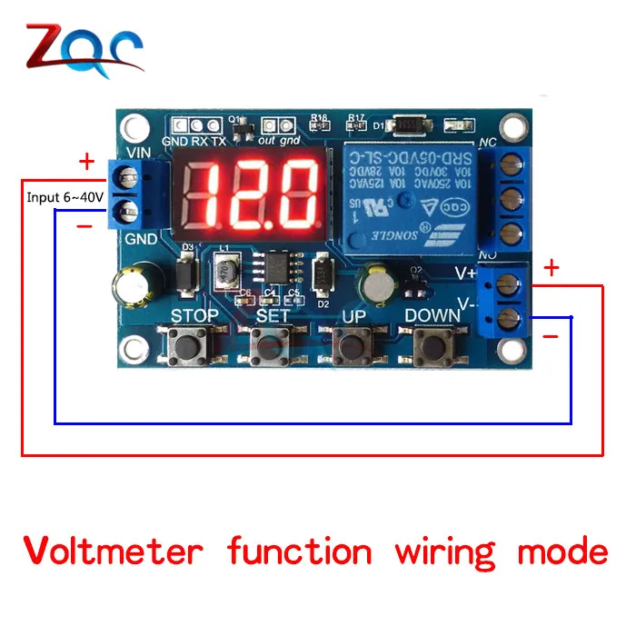 18650 Lithium Battery Charger Board with Over Charge Discharge Protection 6-40V Integrated Circuits Board Module