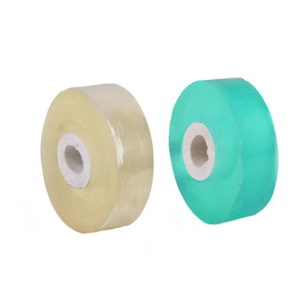 Cinta de PVC para Injerto de árboles frutales, Película autoadhesiva, estirable, para jardinería, 2CM