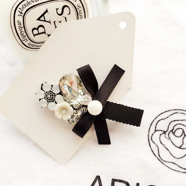 

1 Pcs New Fashion Women Rhinestone Lovely crystal Barrette hairpin flowers Hair Clips Girls Hair Accessories