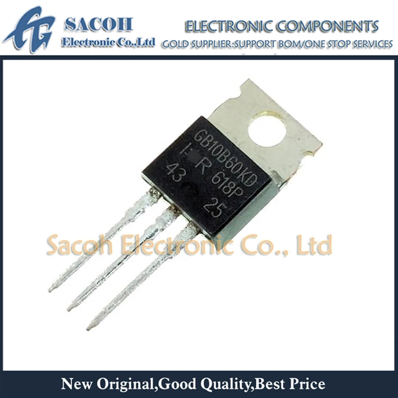 

New Original 5Pcs/Lot IRGB10B60KD GB10B60KD OR IRGS10B60KD OR IRGSL10B60KD TO-220 10A 600V INSULATED GATE BIPOLAR TRANSISTOR