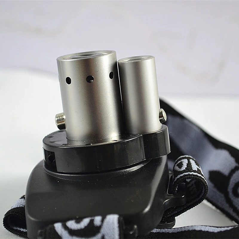 Linterna frontal LED resistente al agua