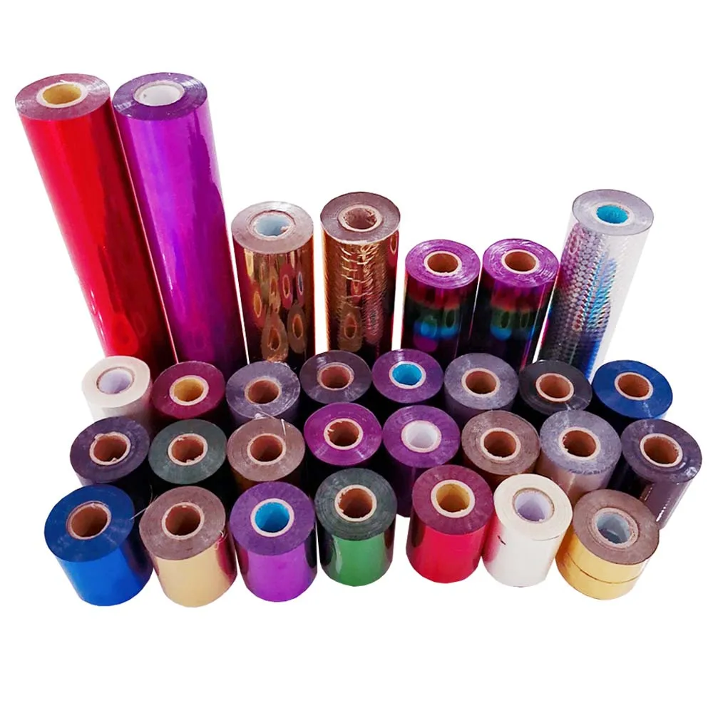 21cm x 120m/Roll Hot Stamping Hologram Foil for Plastic Paper PP Textile