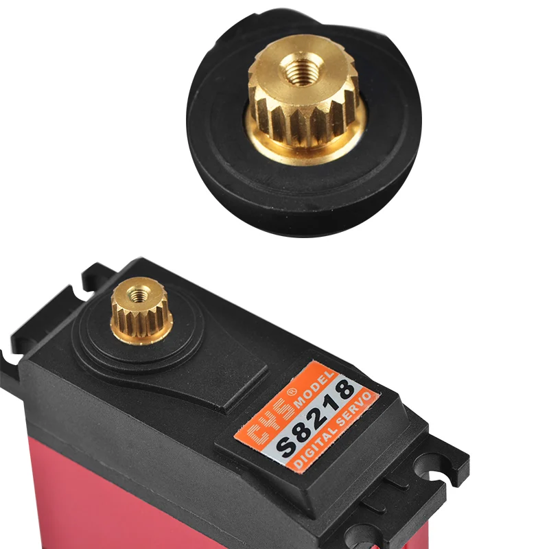 1 / 2 / 4pcs CYS-S8218 40kg Metal Gear Digitale 6V-7.4V 0.18s-0.20s/60 High Torque HV Servo per 1/5 RC Auto