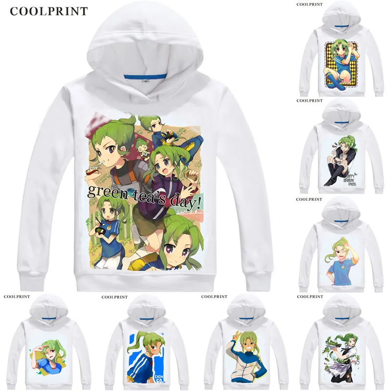 

Coolprint Midorikawa Ryuuji Mens Hoodies Inazuma Eleven Ares no Tenbin Men Sweatshirt Streetwear Anime Hoodie Print Long Hooded