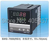 SWD7000 intelligent two-digital display temperature controller,REX temperature controlled instrument