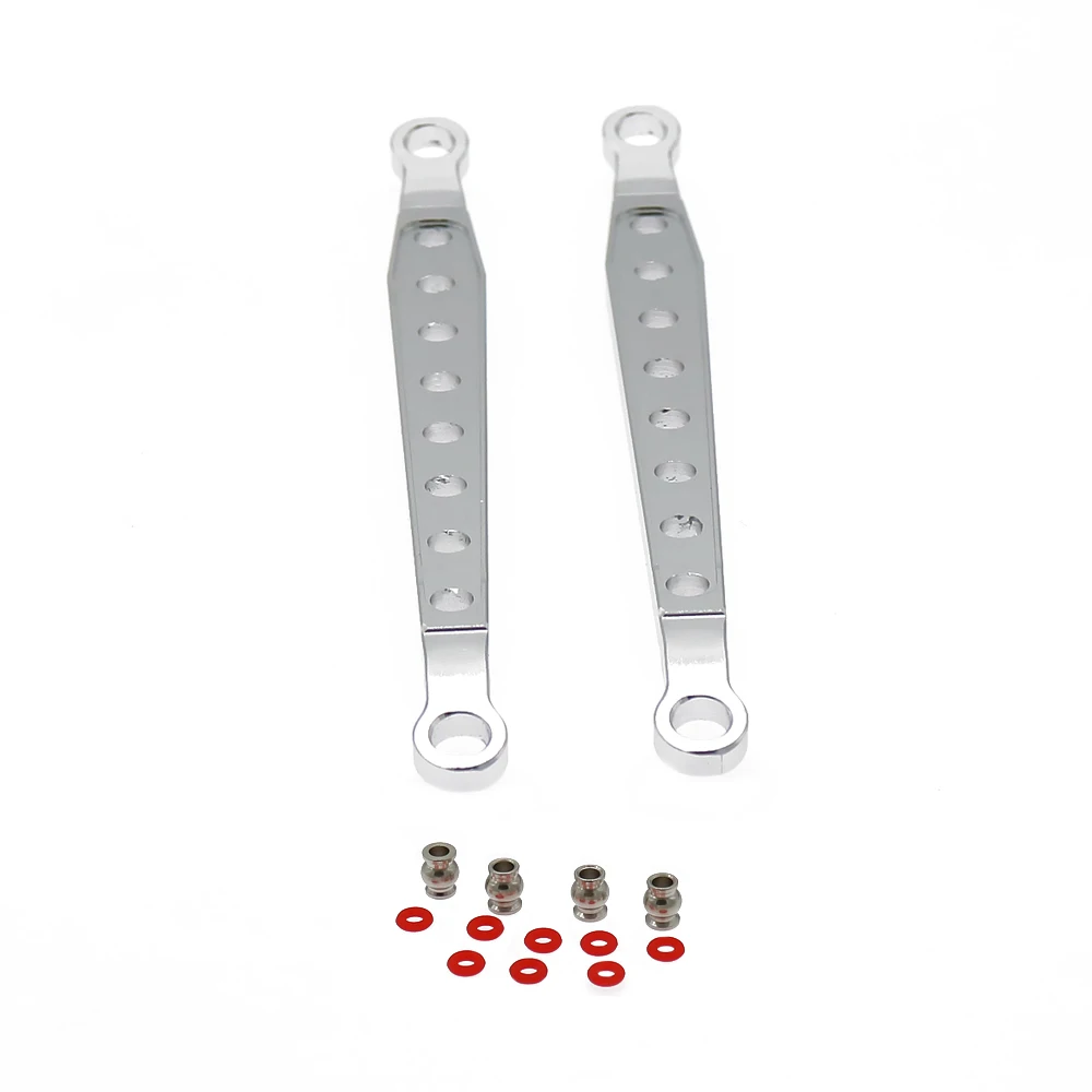 RCAWD-Juego de enlace inferior delantero/trasero de aleación Multicolor para coche de radiocontrol, 1/10, Axial Wraith Spawn AX90056, AX90045, AX90018, 2 uds.