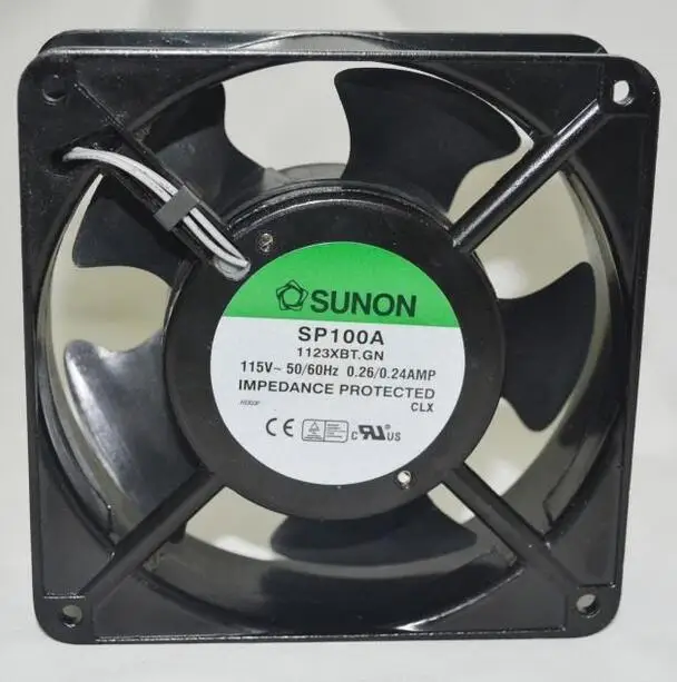 Wholesale: original  SP100A 1123XBT.GN 12038 115V 120*120*38MM cabinet fan