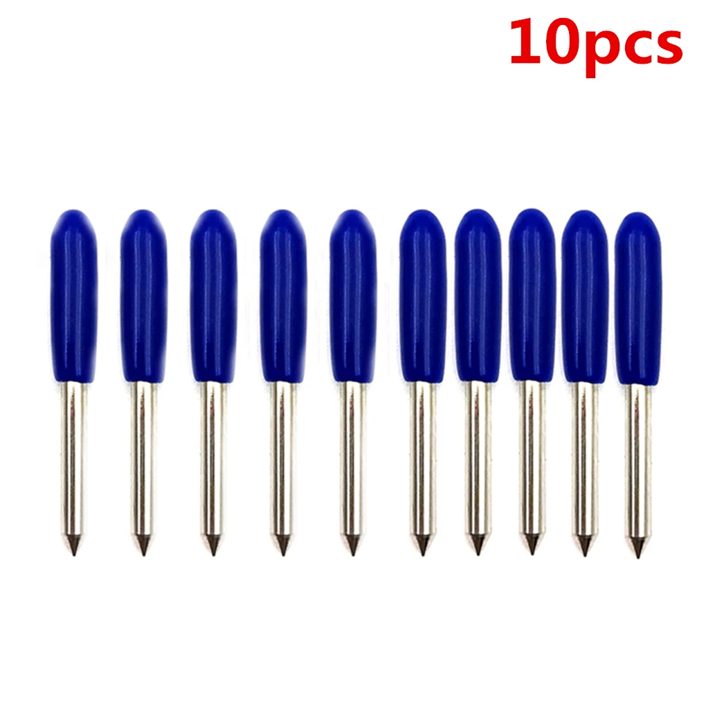 

10pcs 60 Degree For Roland Cutting Plotter Blade High Hardness Tungsten Carbide Vinyl Cutter Knife Blade