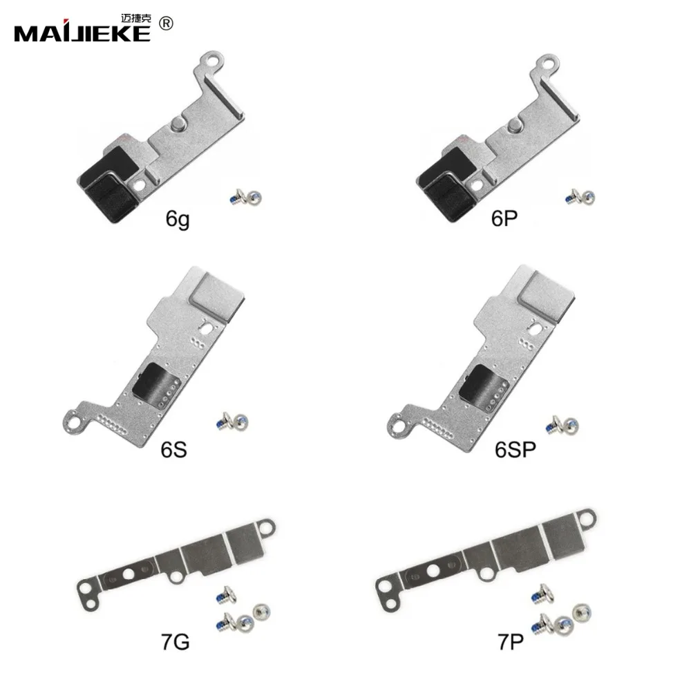 1 set Replacement For iPhone 7 Plus 7 6s 6 plus Home Button Metal Bracket Plate Holder With Screws repair parts
