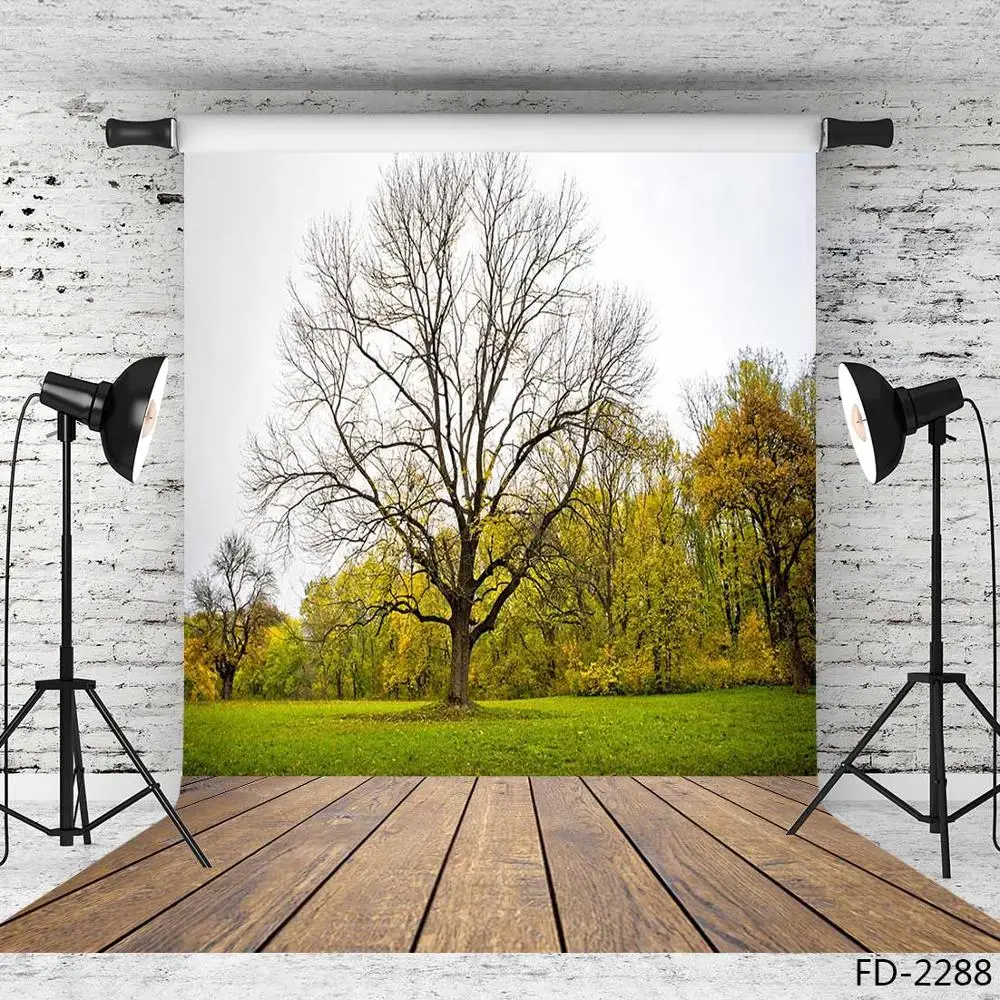 Dead Trees Wooden Floor Vinyl Cloth Photography Backgrounds Portrait Backdrops Photo Studio Photobooth Camera Photo Photophone