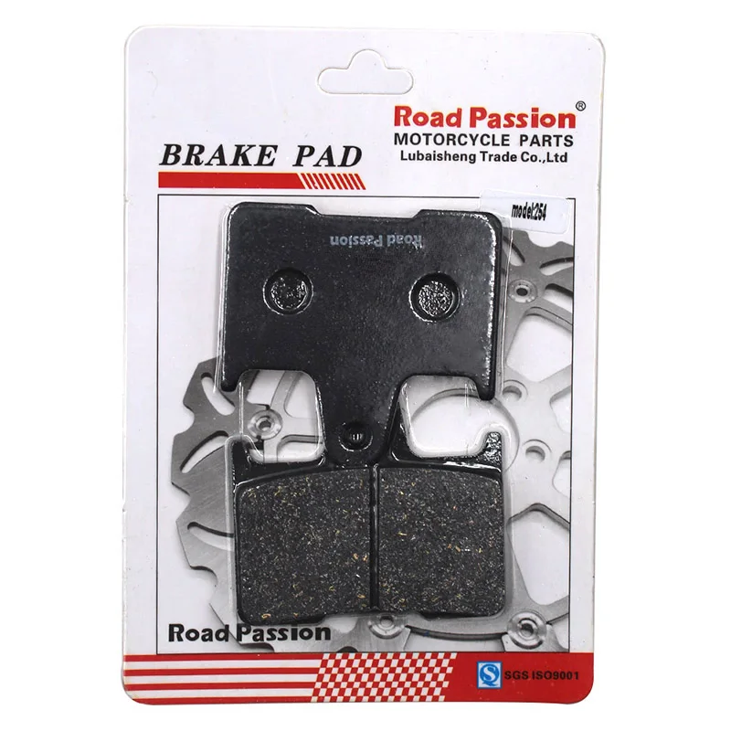 Road Passion Motorcycle Rear Brake Pads For KAWASAKI  ZZR1400 ZZR 1400 / ZX 14 Ninja (ZX1400 A/C) ZX1400A ZX1400C 2006-2014