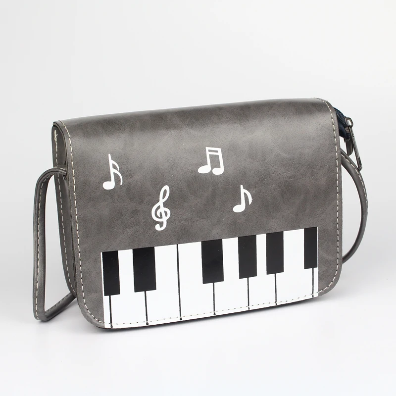 

Fashion Women Bags Good Quality Lady Shoulder Messenger Bag Coin Keys Phone Money Purse Cover Shell Flap Girls Piano Zipper Bag