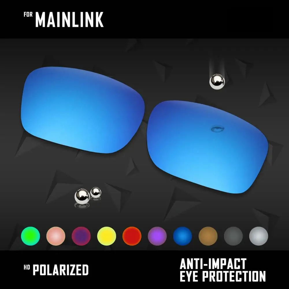 Oowlit Lenzen Vervangingen Voor Oakley Mainlink OO9264 (Niet Fit Voor Mainlink Xl) Zonnebril Gepolariseerde-Multi Kleuren