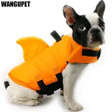 Shark Pet Life Vest Summer Dog Swimwear #4