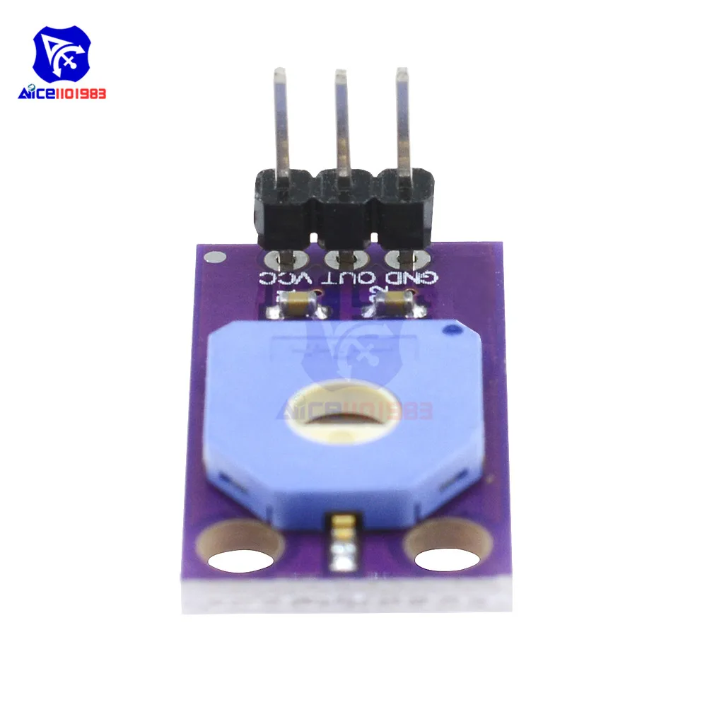 HW-526 Rotation Angle Sensor Module SV01A103AEA01R00 Trimmer 10K Potentiometer Sensing Module with Pin for Arduino