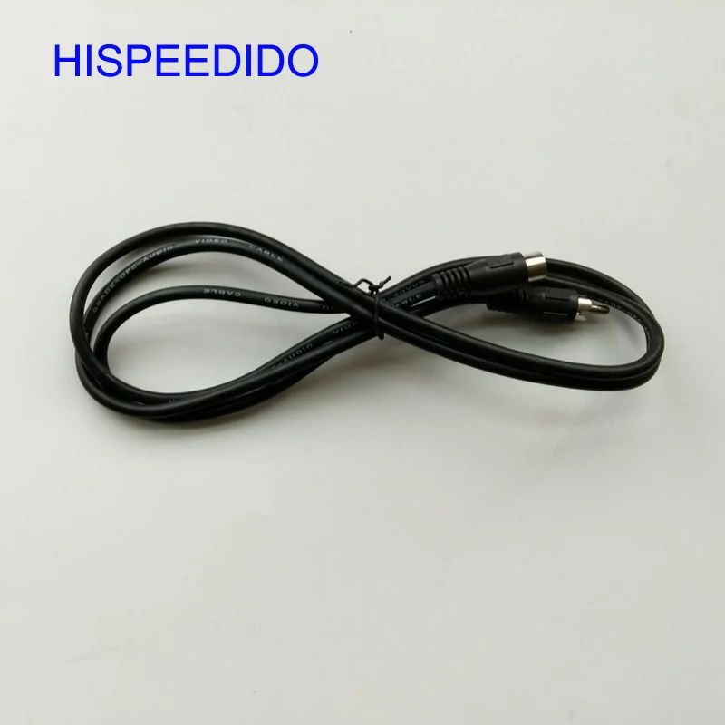 HISPEEDIDO-conector de CABLE de plomo de TV RF negro, apto para sistema maestro SEGA y para sistema maestro 2