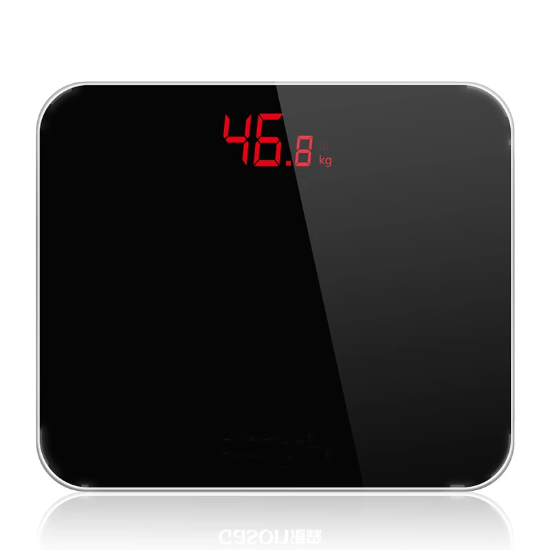 Household Body Scales Accurate Smart Electronic Digital Weight Home Floor Health Bathroom Toughened Glass LED Display