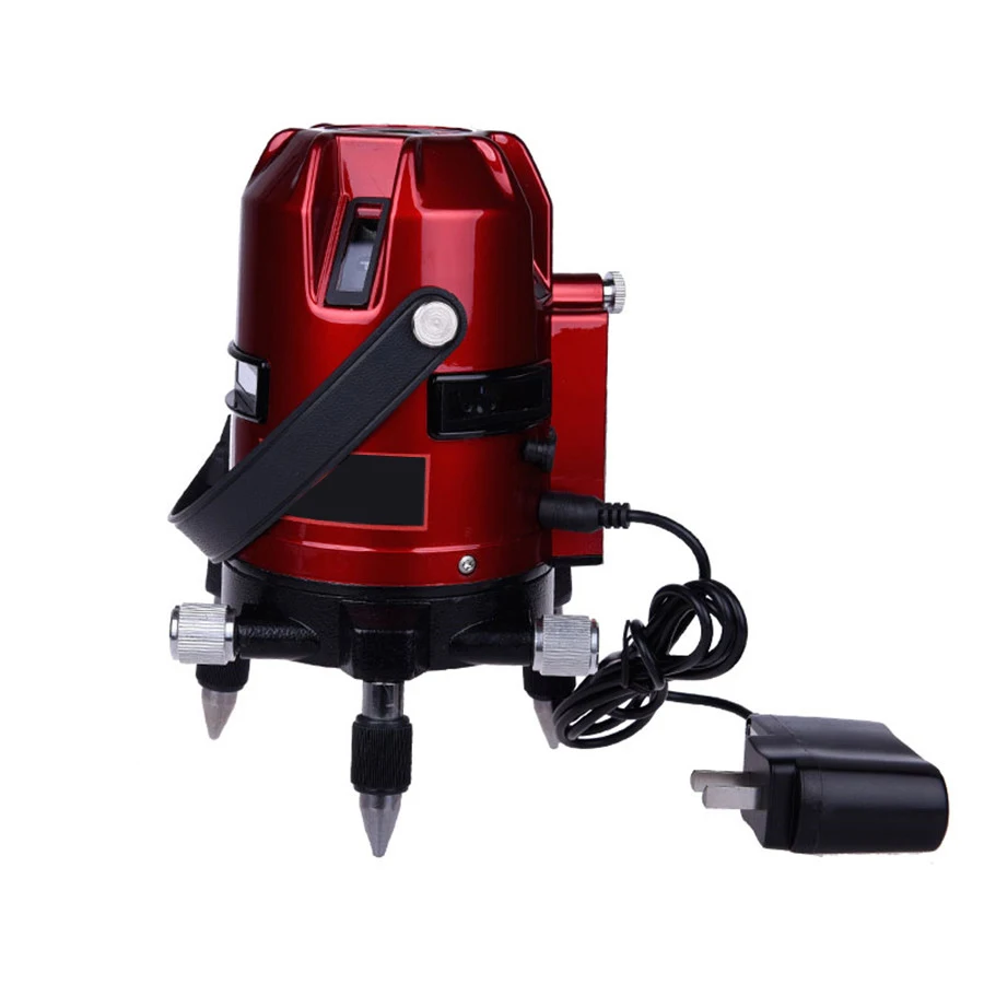New Automatic Self Leveling 7 line and 8 point 4V3H Infrared Laser Level EK-436BB