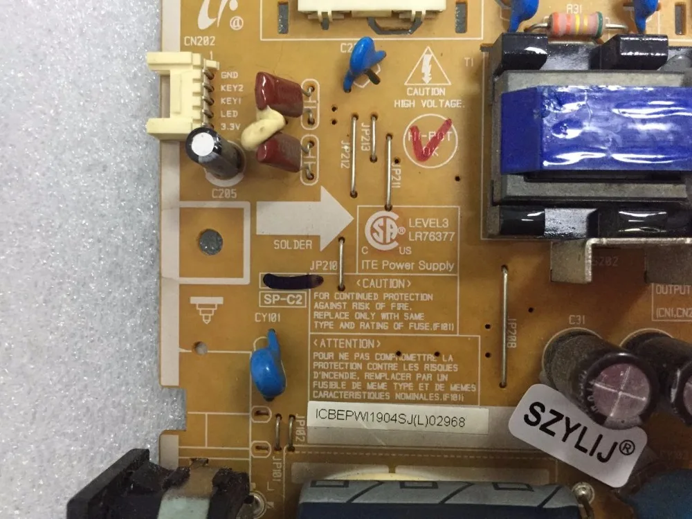 Power Board für Szylij versand kostenfrei 100% original für Pwi1904sj 743n 943n 943nw 913nw 953bw Power Board