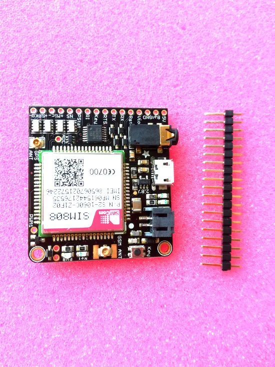 2542 dafruit FONA 808 - Mini Cellular GSM + GPS Breakout