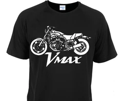 Tshirt Homme 2019 Hot Sale 100% cotton O neck For Tall And Big Men T-Shirt V-Max Vmax 1200 1700 Skull Tee Shirt