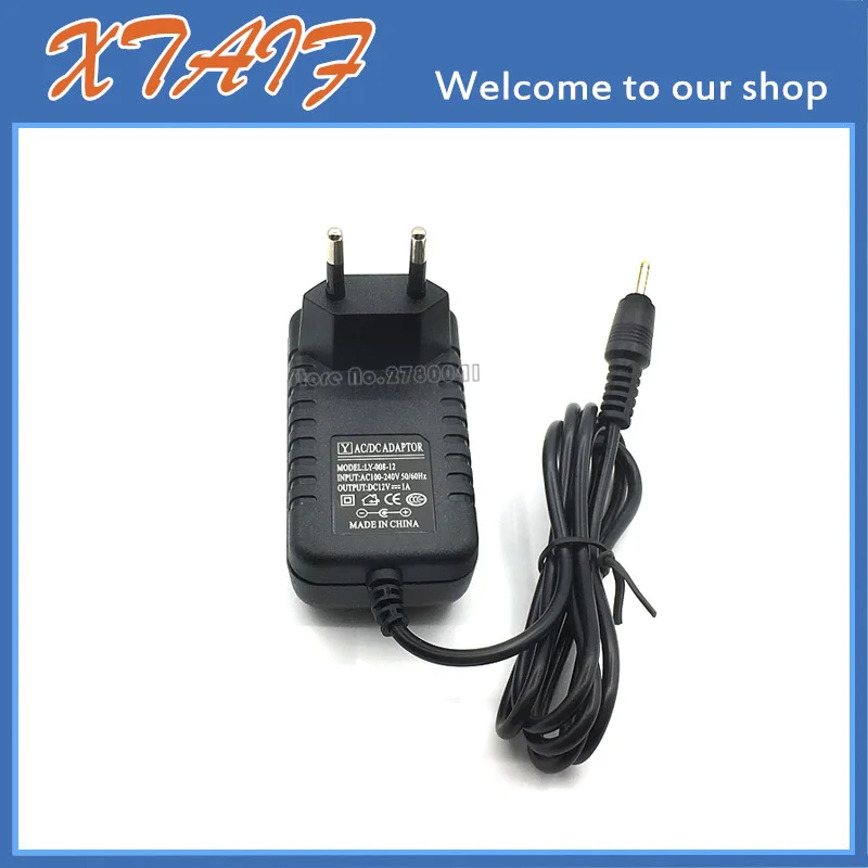 1PCS 12V1A  brand new 12v 1a 1000mA power adapter ac 100v-240v dc 2.5mm*0.7mm with EU plug