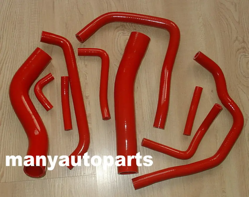 PER TOYOTA LAND CRUISER HDJ80/HDJ81 1HD 4.2L SILICONE RADIATORE TUBO BLU