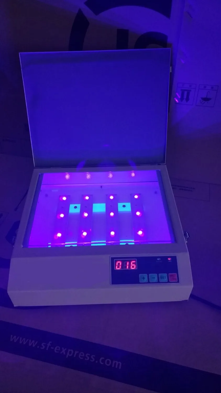 Imagem -03 - Pequena Máquina de Impressão de Tela de Exposição de Solidificação Ultravioleta uv
