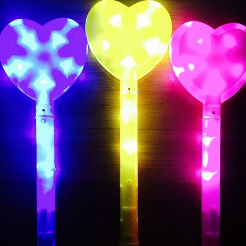 glow party supplies Glow Stick Light Up LED Stick For Wedding Decoration Concert Party Cheer Stick Multi Color Flash Toy