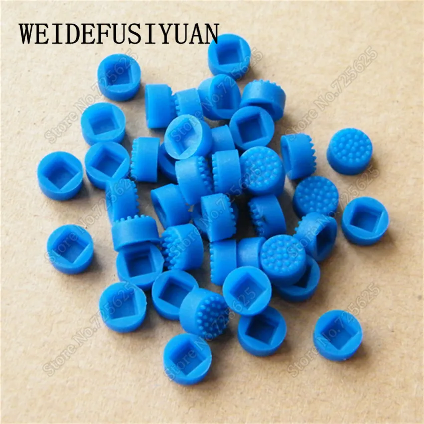 100 Stks/partij Laptop Notebook Trackpoint Pointer Muis Blauw Stok Punt Cap Voor Hp Laptop Toetsenbord Trackpoint Little Dot Cap