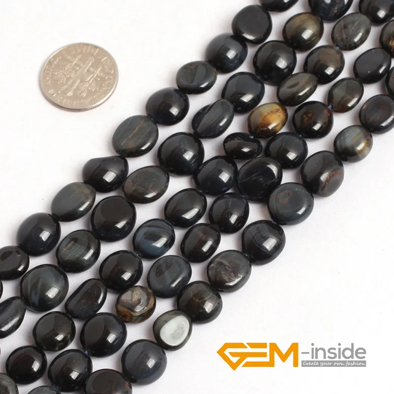 10X12MM Potato Natural Stone Beads For Jewelry Making Strand 15\