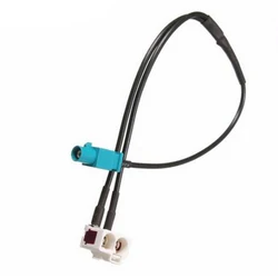 Adattatore Radio Antenna cavo Audio Fakra-due adattatore Antenna femmina per vw per skoda
