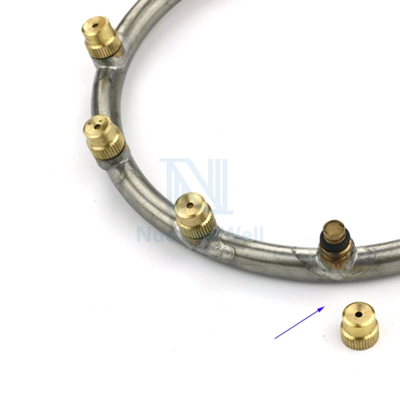 NuoNuoWell M14 * 1.5MM pierścień dysza rozpylająca ogród nawilżanie nawadnianie rozpylanie pestycydów regulowany zraszacz narzędzia