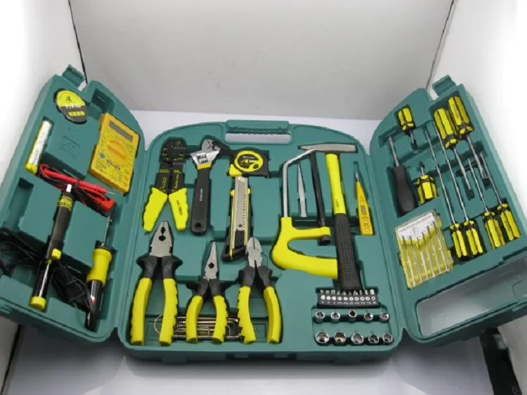 Nuovo 62 pz combinazione Home telecom tools set