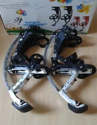 Skyrunner For People Weight 44lbs~88lbs/20kg~40kg black Jumping Stilts/skyrunner/Jump shoes/Flying Shoes