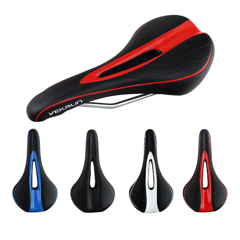 Mountainous Bicycle Cushion Sports Hollow Breathable Soft Seat Riding Saddle Folding Car Accessories