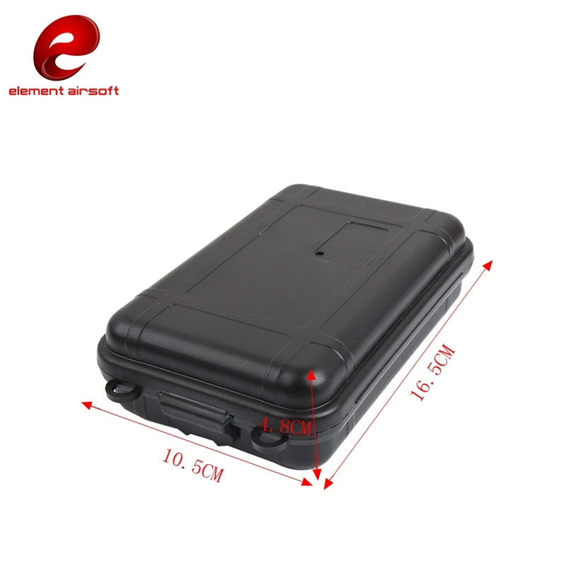 Element Outdoor Flashight Tool Storage Case Shockproof Waterproof Box Portable Tool For Storage EDC Travel Sealed Container EX7