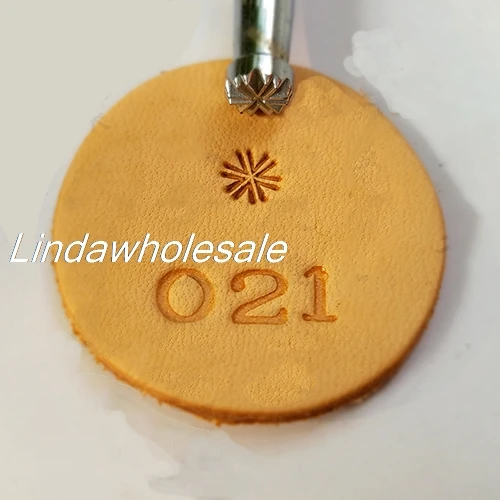 Leather Carving Craft Printing Tools O1/O21/O22/ O35/ O39/O40/O41//O43,leather stamp,leather tools
