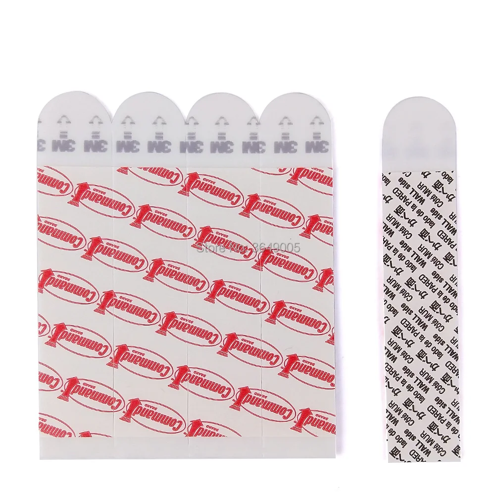 1000pcs per lot Large/Medium/Small Mounting Resistant Poster Bath Picture Hanging Refill Adhesive Strips